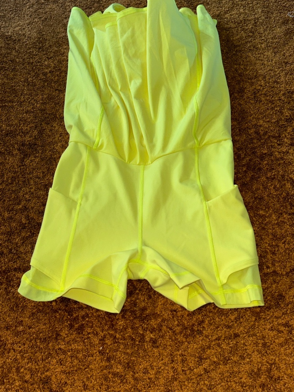 lululemon athletica Neon Yellow Athletic Dress - Picture 5 of 9